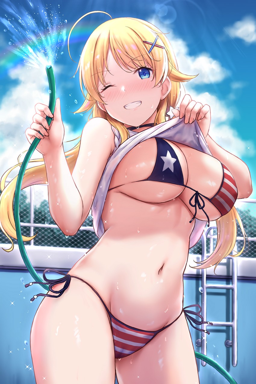 hachimiya meguru (idolmaster and 1 more) drawn by cai_geng
