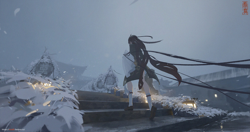 hu tao (genshin impact) drawn by void_0