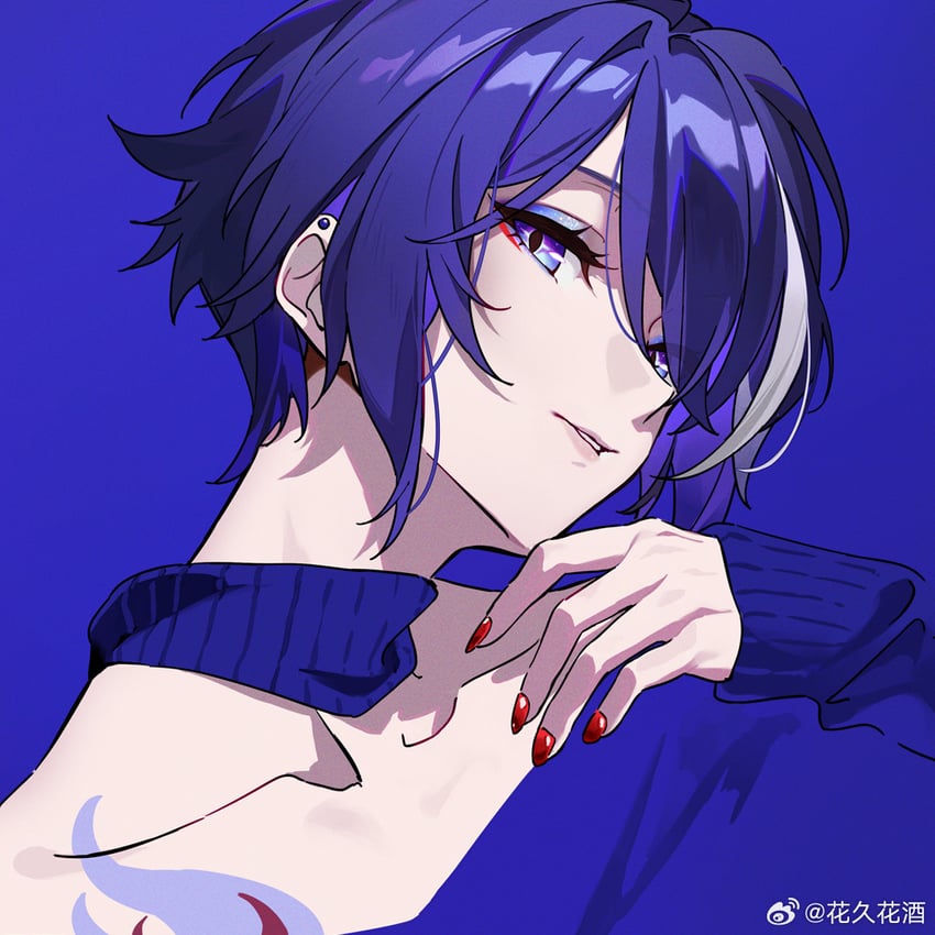 acheron (honkai and 1 more) drawn by sylvia_(huajiuhuajiu)