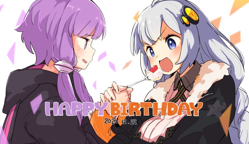 yuzuki yukari and kizuna akari (vocaloid and 1 more) drawn by yakata_tata