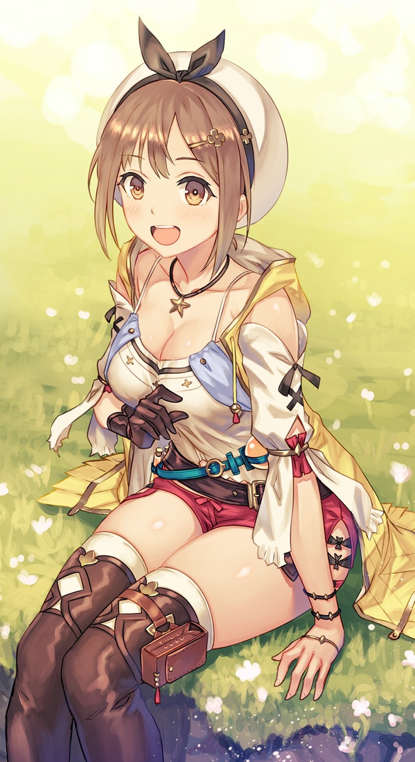 reisalin stout (atelier and 2 more) drawn by anbe_yoshirou