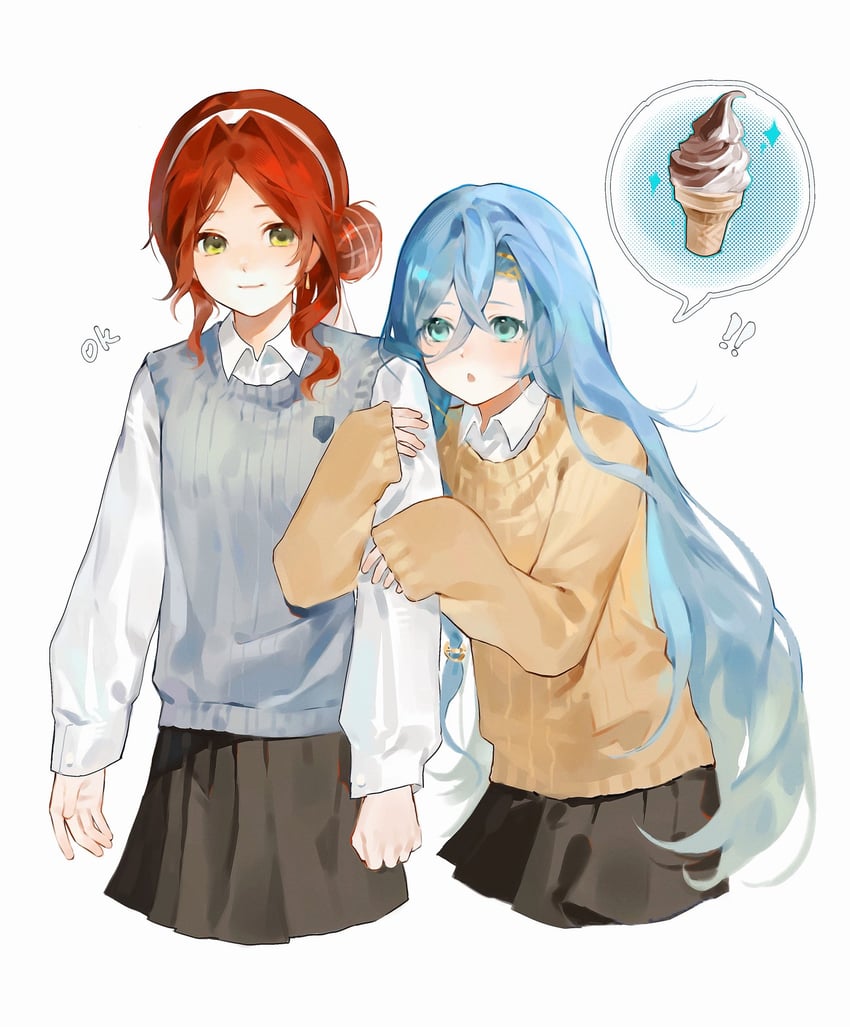 37 and sophia (reverse:1999) drawn by ming_(meen_120)