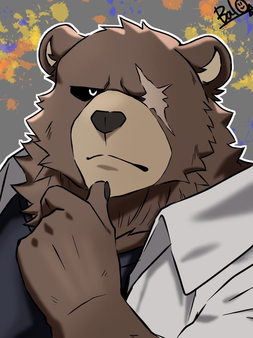 ben bigger (zenless zone zero) drawn by balo_dqx_ff14