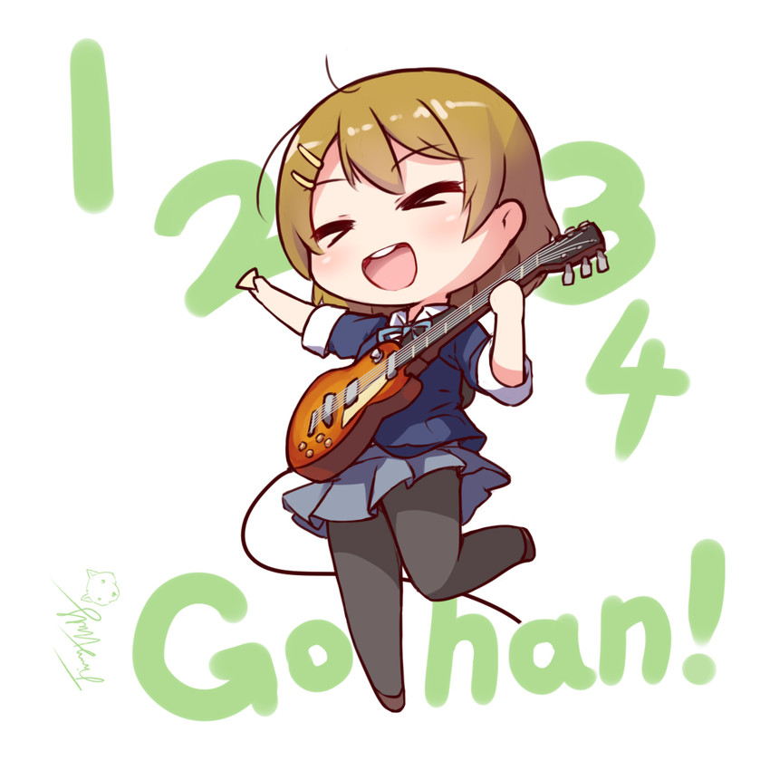 hirasawa yui and koizumi hanayo (love live! and 2 more) drawn by langbazi
