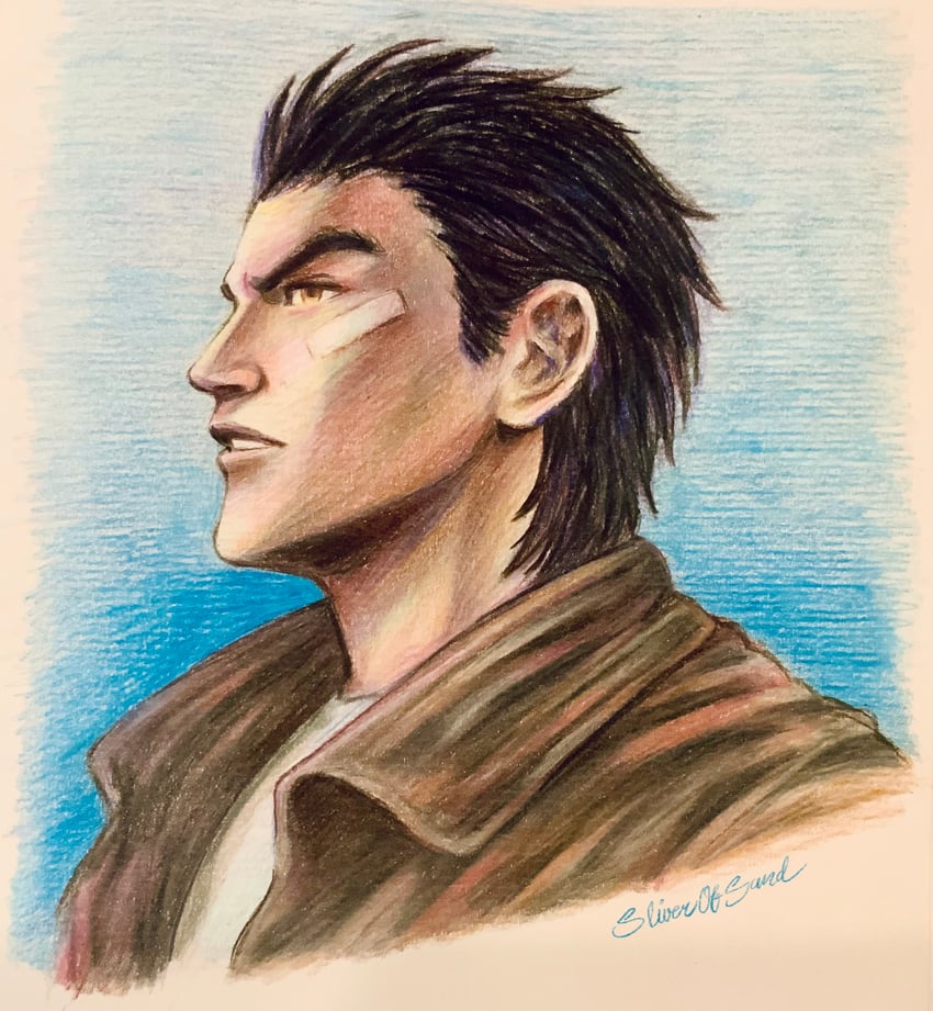 hazuki ryou (shenmue and 1 more) drawn by sliverofsand