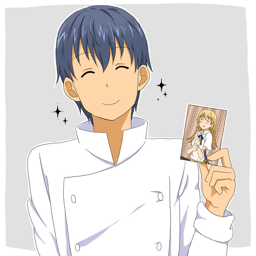 todoroki yachiyo and souma hiroomi (working!!) drawn by donrima