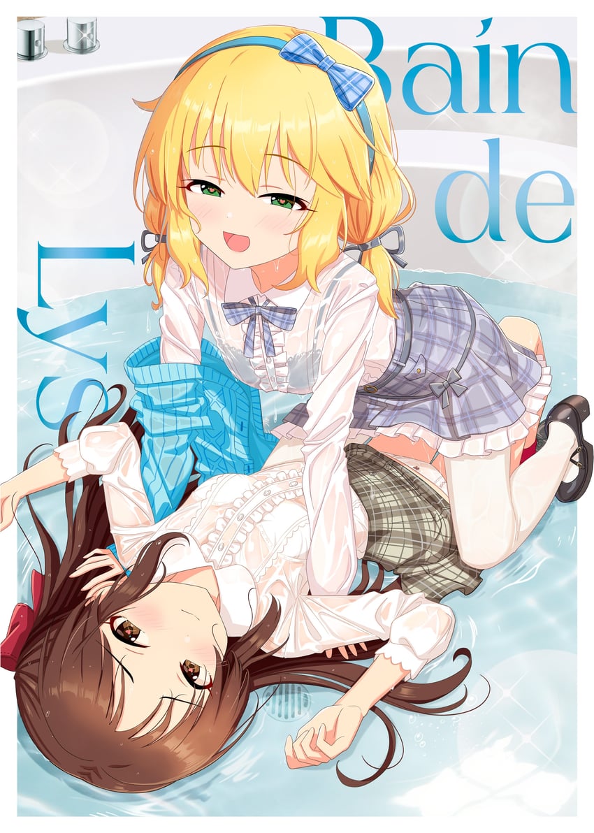 tachibana arisu and sakurai momoka (idolmaster and 1 more) drawn by hmax
