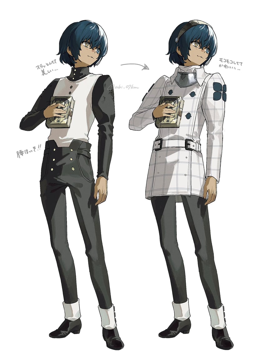 protagonist (metaphor: refantazio) drawn by abi_07km