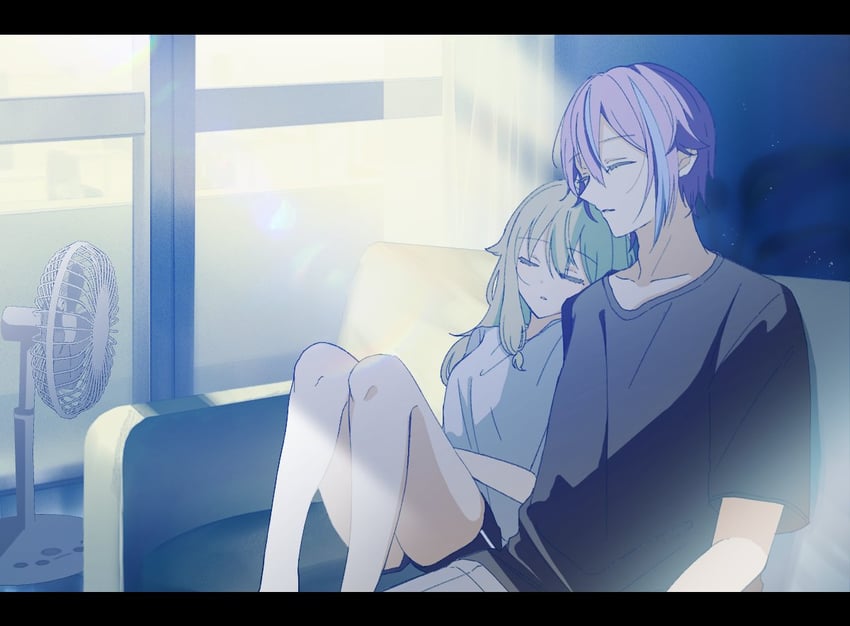 kusanagi nene and kamishiro rui (project sekai) drawn by pprskk_yakink
