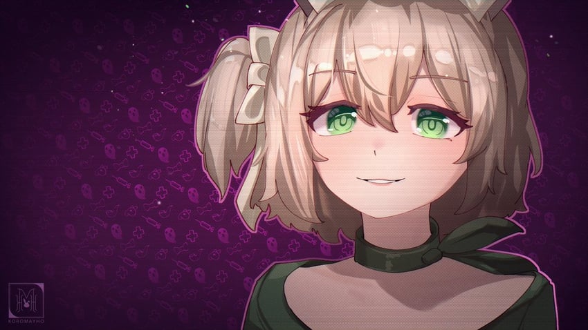 mita and nimi nightmare (indie virtual youtuber and 1 more) drawn by koromay_ho