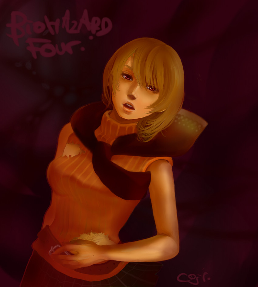 ashley graham (resident evil and 1 more) drawn by cojirooooo