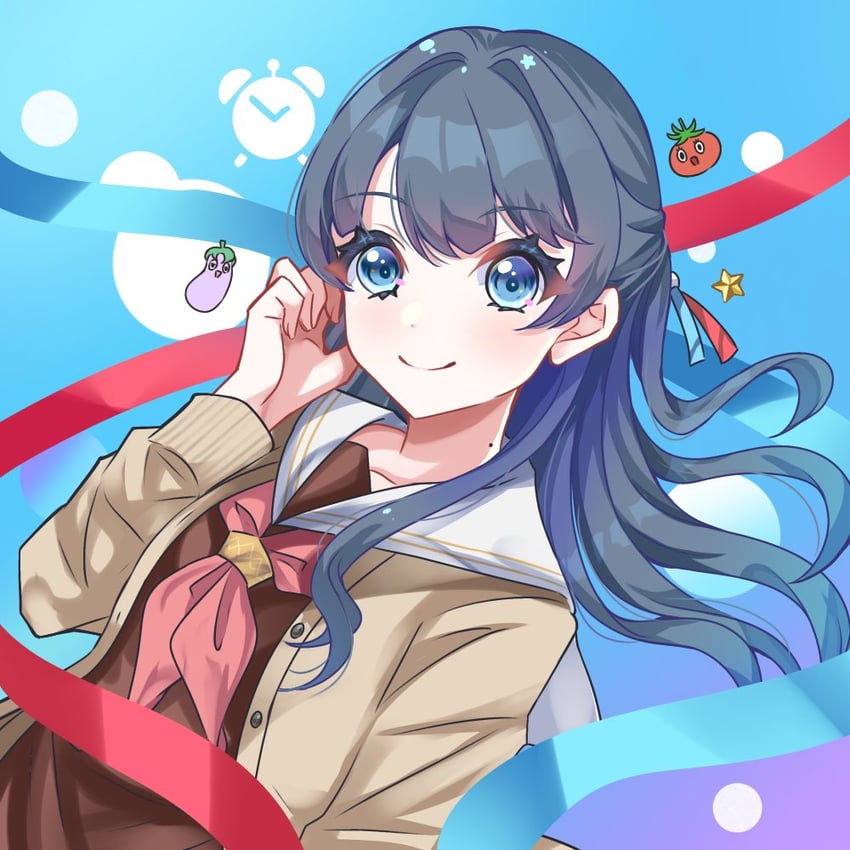murano sayaka (love live! and 1 more) drawn by sakari_(pear_8_ll)