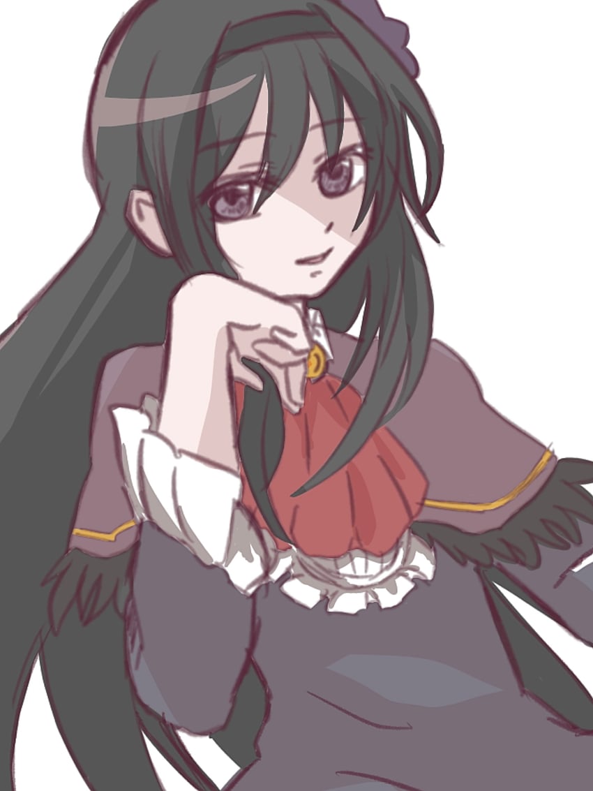 akemi homura (mahou shoujo madoka magica and 1 more) drawn by amai_yume