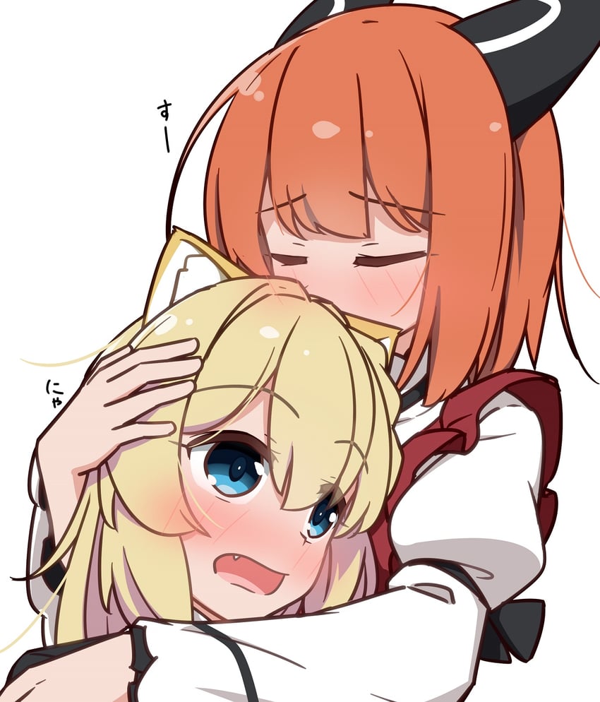 aizawa azusa and laika (slime taoshite 300 nen shiranai uchi ni level max ni nattemashita) drawn by miruzawa_akechi