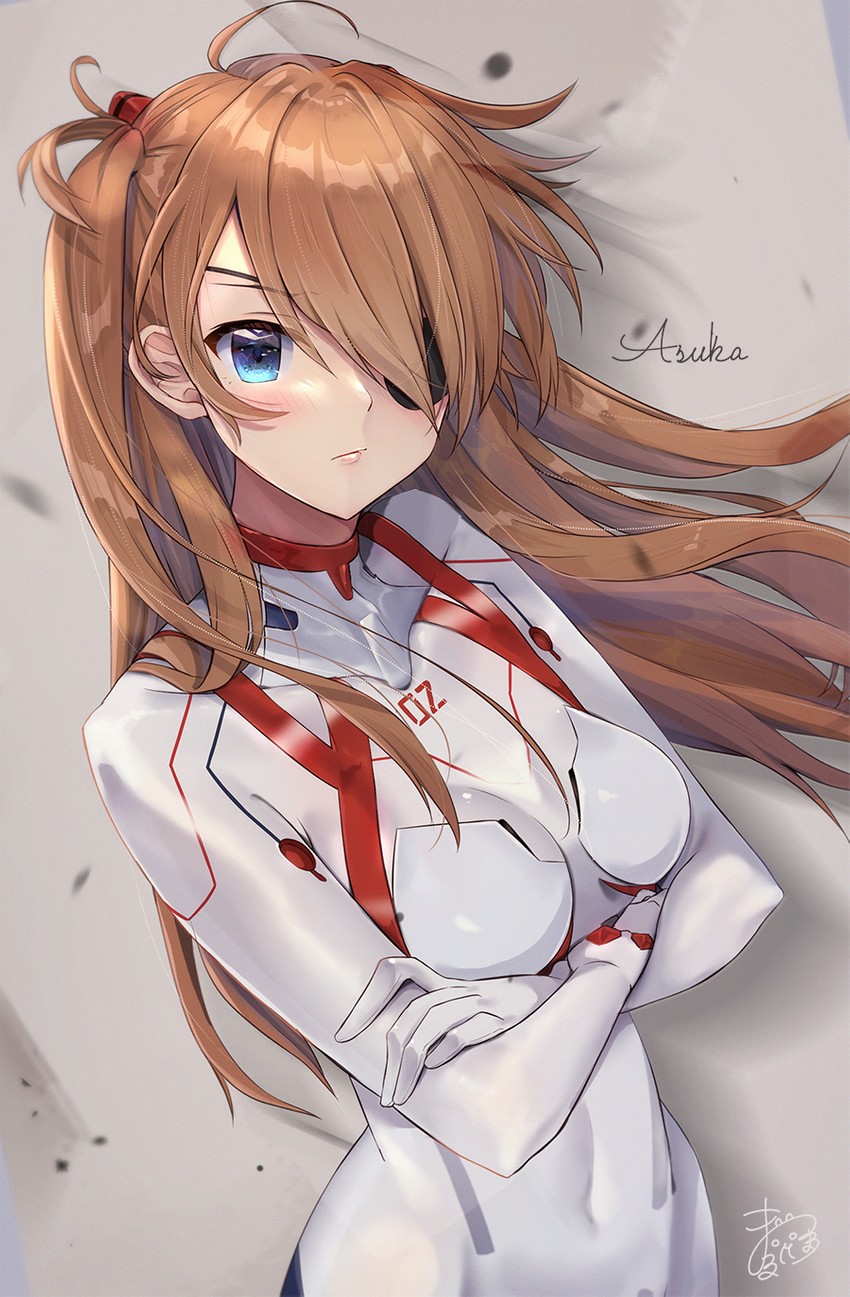 souryuu asuka langley (neon genesis evangelion and 2 more) drawn by maruma_(maruma_gic)