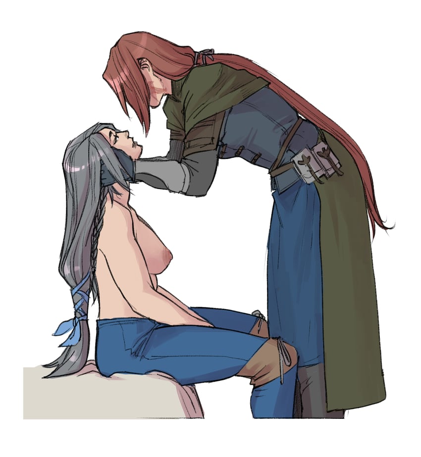 jill warrick and tarja (final fantasy and 1 more) drawn by kaciart
