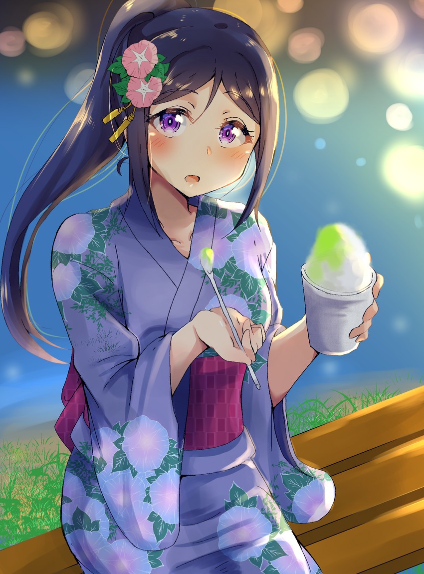 matsuura kanan (love live! and 1 more) drawn by kawa_nen