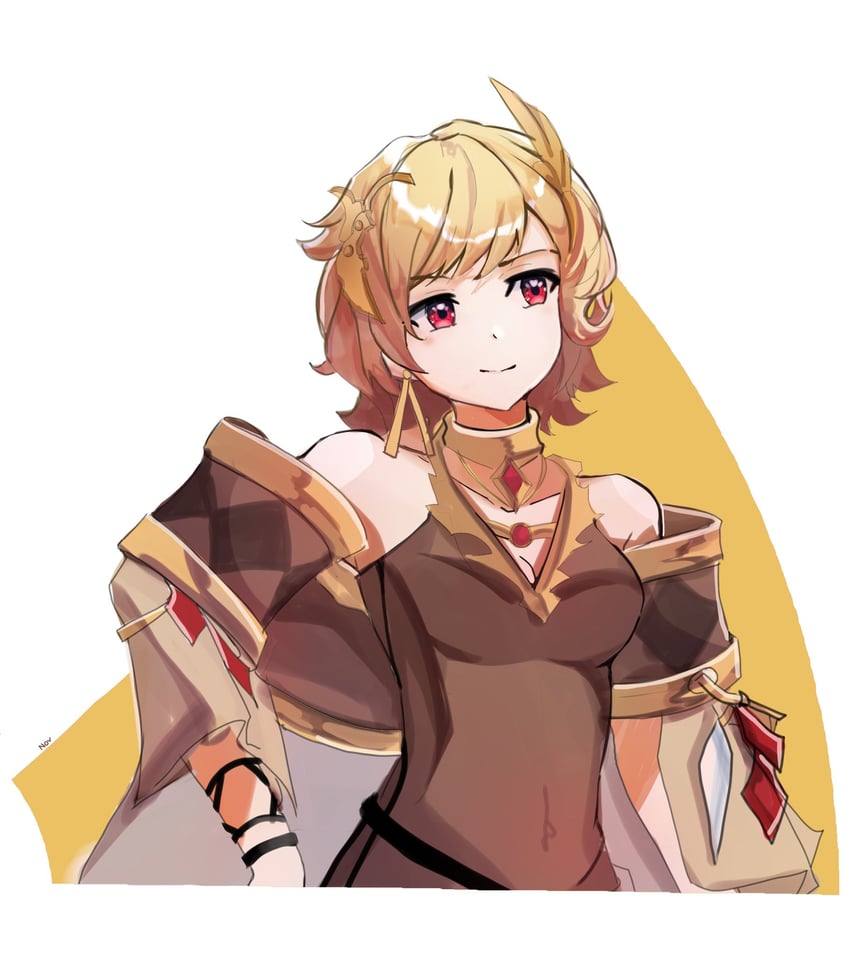citrinne (fire emblem and 1 more) drawn by novembertimex