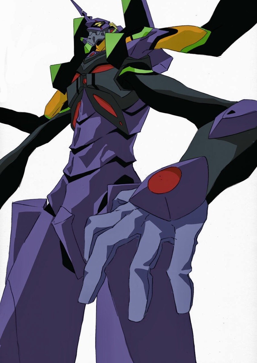 eva 13 (neon genesis evangelion and 2 more) drawn by arai_hiroki