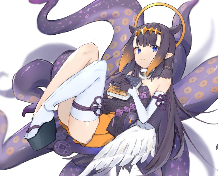 ninomae ina'nis, takodachi, and ao-chan (hololive and 1 more) drawn by ryou_(ponpgo)