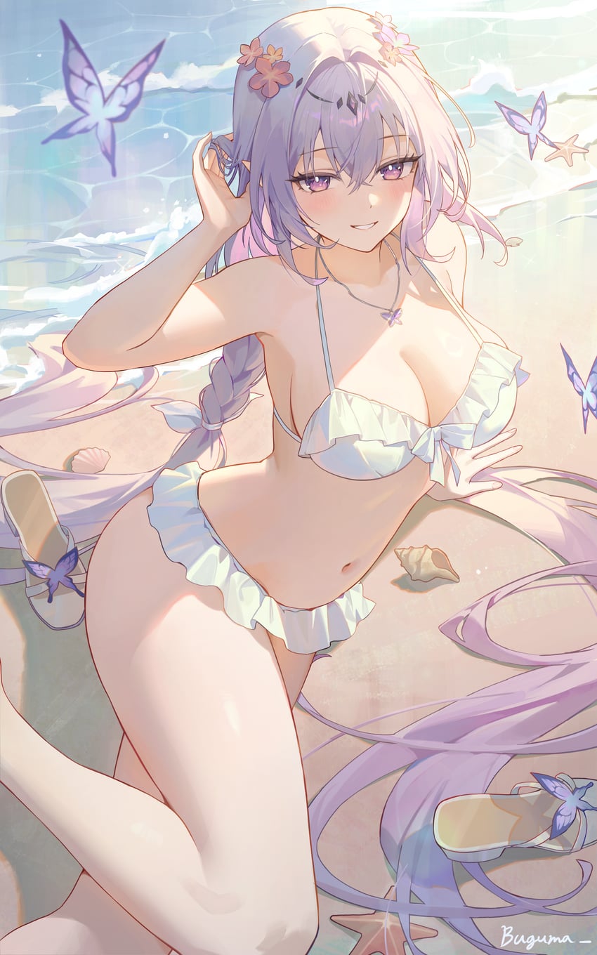 castorice (honkai and 1 more) drawn by buguma