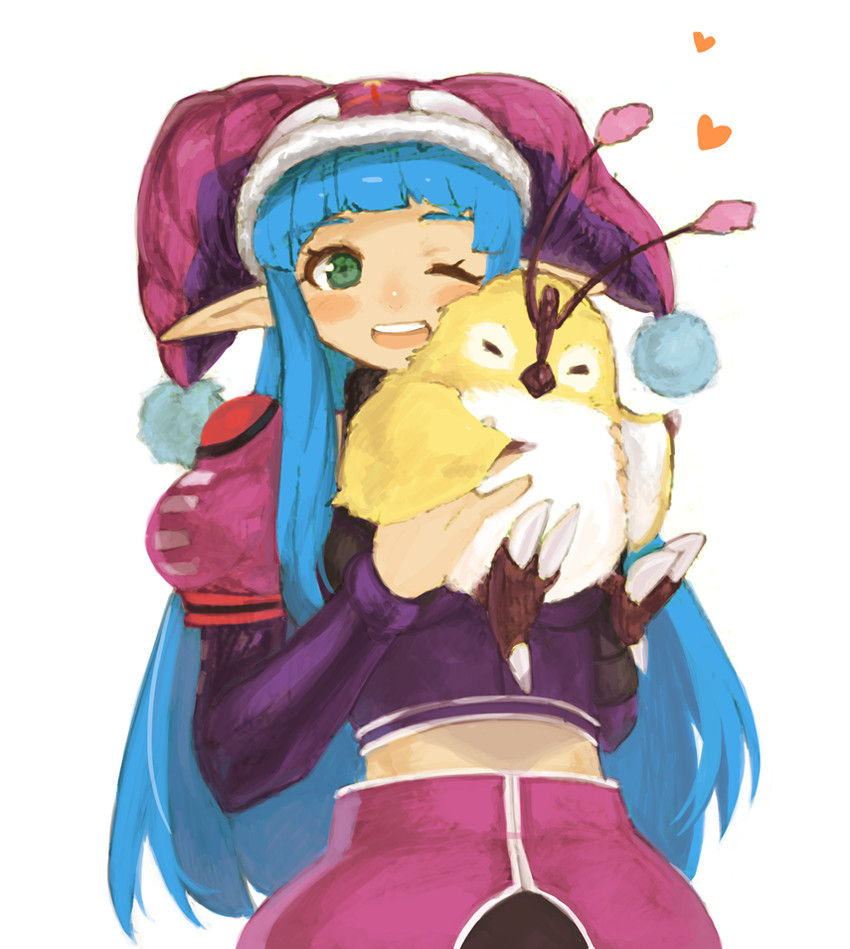 rappy, fonewearl, and rupika (phantasy star and 1 more) drawn by yuu.