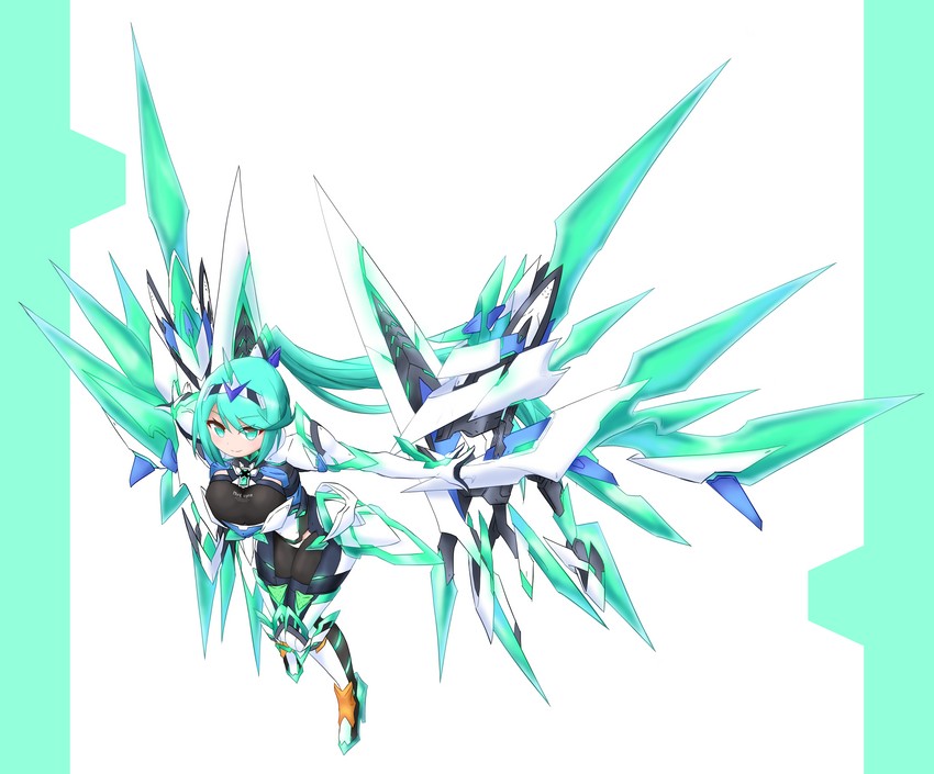 pneuma (xenoblade chronicles and 1 more) drawn by paskmel
