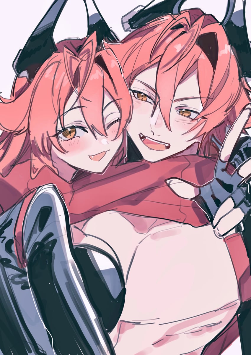 red hood (goddess of victory: nikke) drawn by miko_(uuua12u)