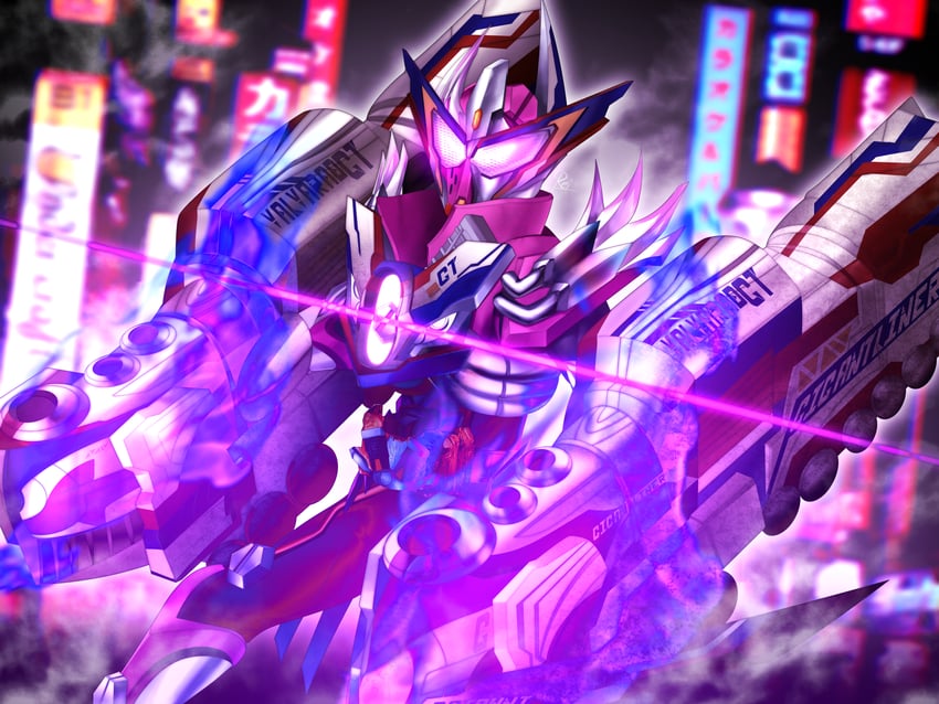 kamen rider valvarad and kamen rider valvarad gt (kamen rider and 2 more) drawn by reiei_8
