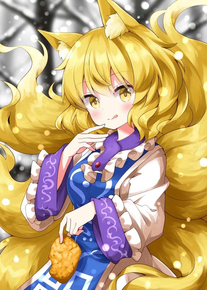 yakumo ran (touhou) drawn by ruu_(tksymkw)