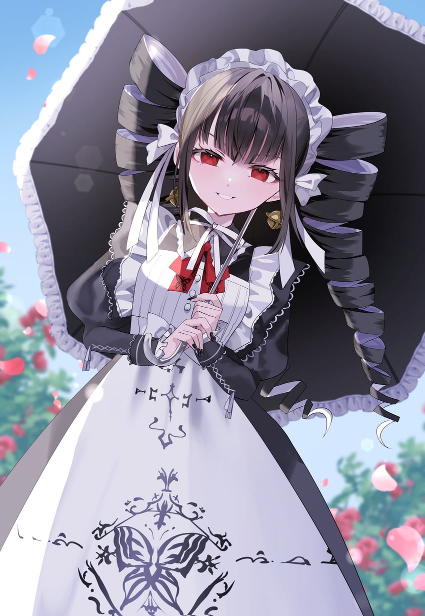 celestia ludenberg (danganronpa and 1 more) drawn by hanahusa