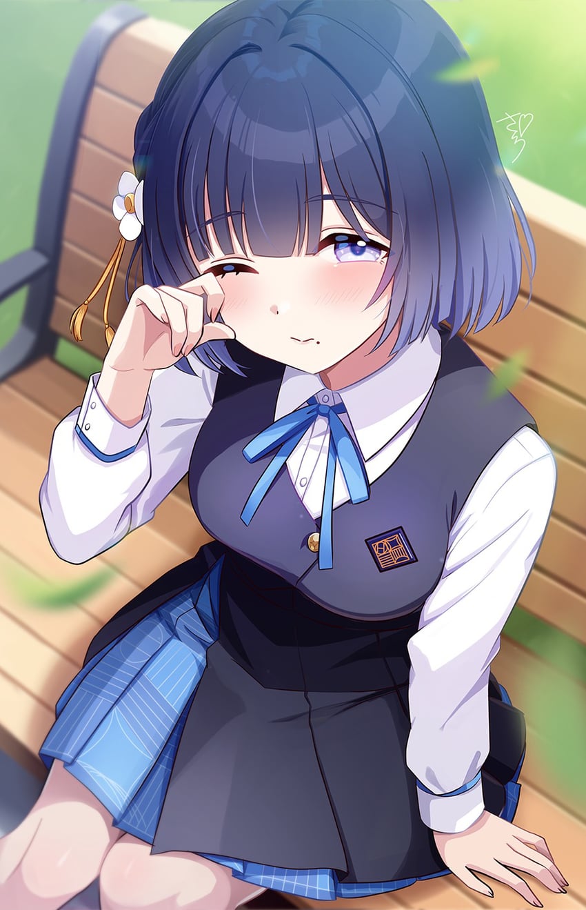 hataya misuzu (idolmaster and 1 more) drawn by sakura_ran