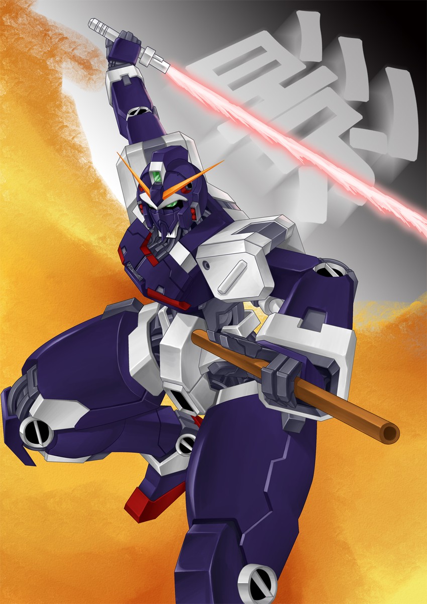 hidden shadow of g and ryouga's g-3 gundam (gundam and 1 more) drawn by zero_jager