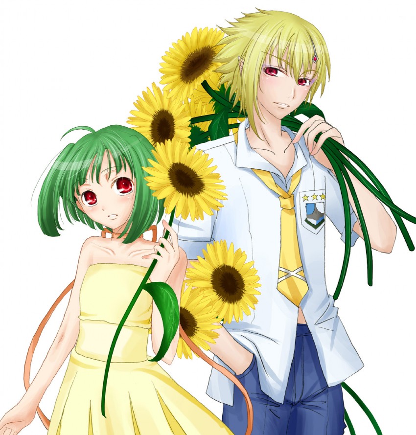 ranka lee and brera sterne (macross and 1 more) drawn by han_ten_mu