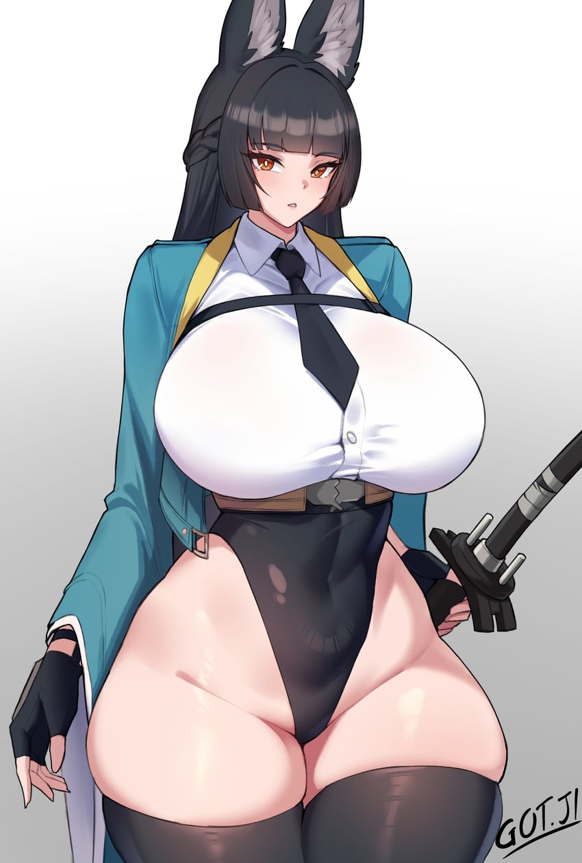 hoshimi miyabi (zenless zone zero) drawn by got_ji_(gojich1)