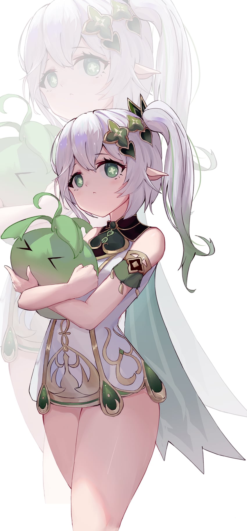 nahida and slime (genshin impact) drawn by hanamatsuri_sake(1317490392)