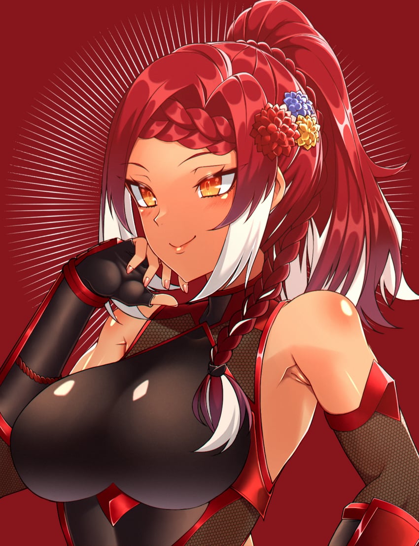warrior of light, mizuki yukikaze, and akasha xueqi (final fantasy and 3 more) drawn by zexen