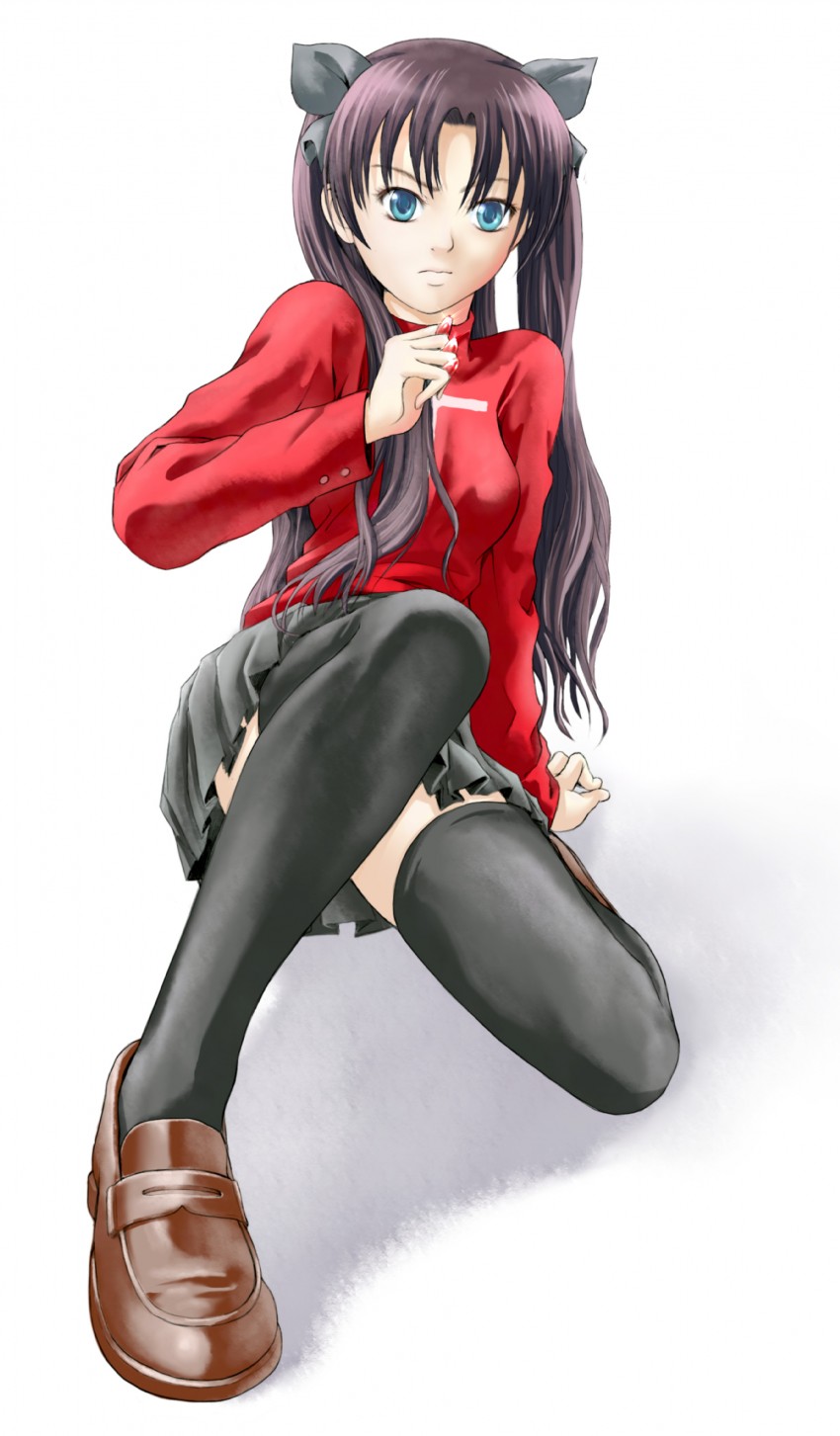 tohsaka rin (fate and 1 more) drawn by kou2080