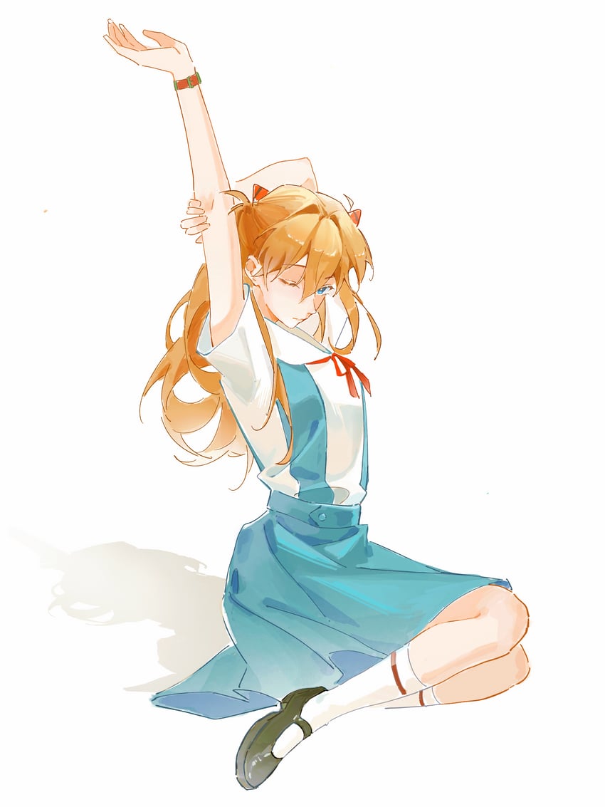 souryuu asuka langley (neon genesis evangelion) drawn by qu_matou_zheng_dian_shutiao
