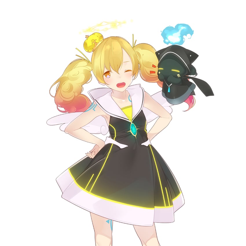 uriela and pomme (uchi no hime-sama ga ichiban kawaii) drawn by ama_mitsuki