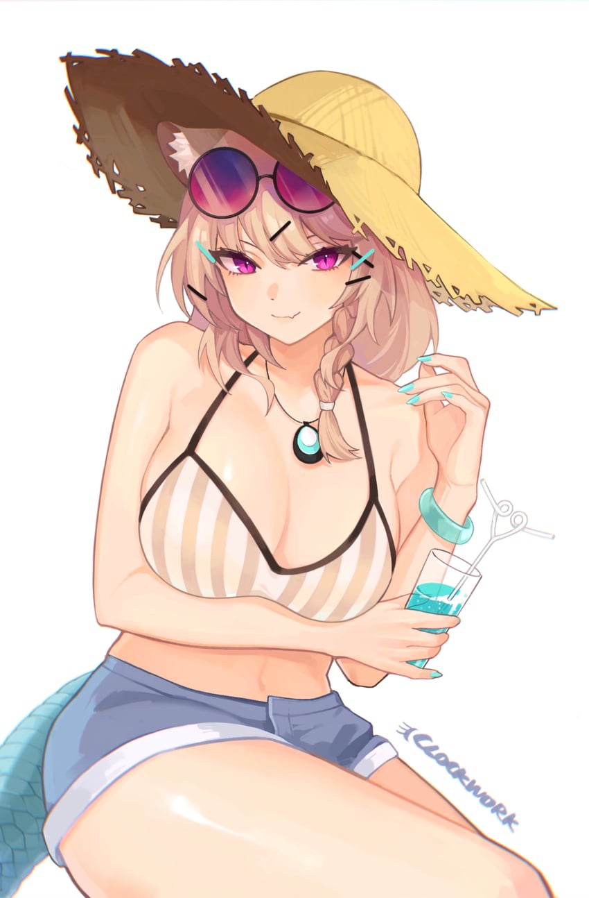 utage (arknights) drawn by tutou_jiang