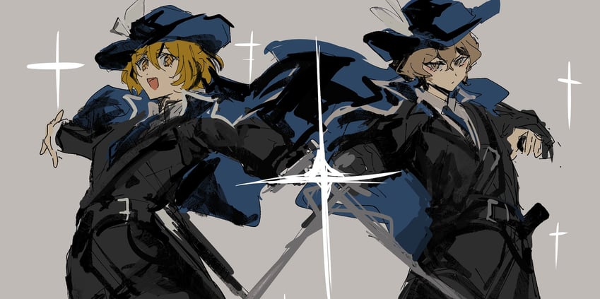 don quixote and sinclair (project moon and 1 more) drawn by sixgod