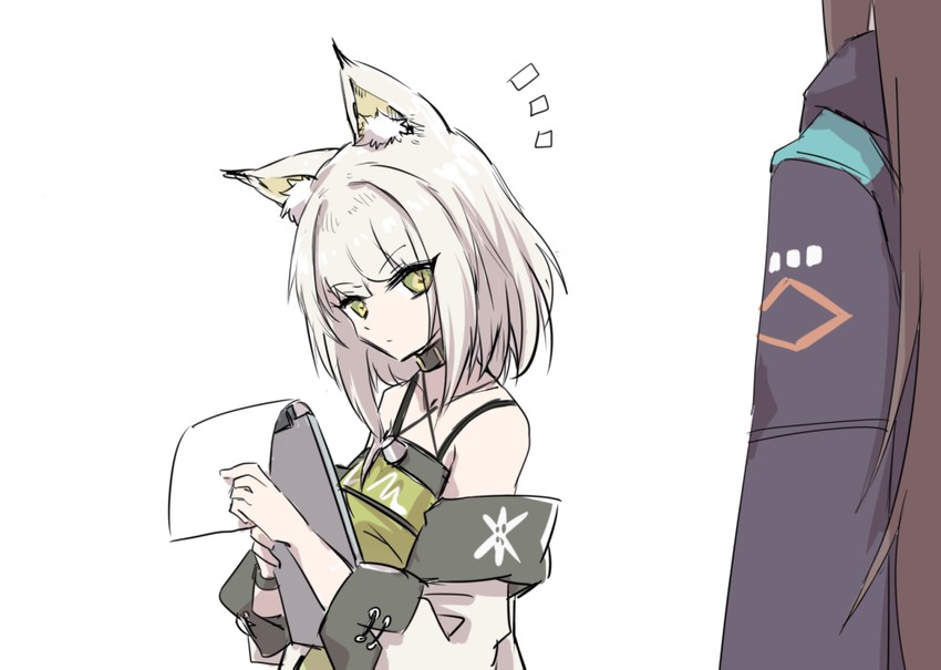 doctor, kal'tsit, and female doctor (arknights) drawn by nejikyuu
