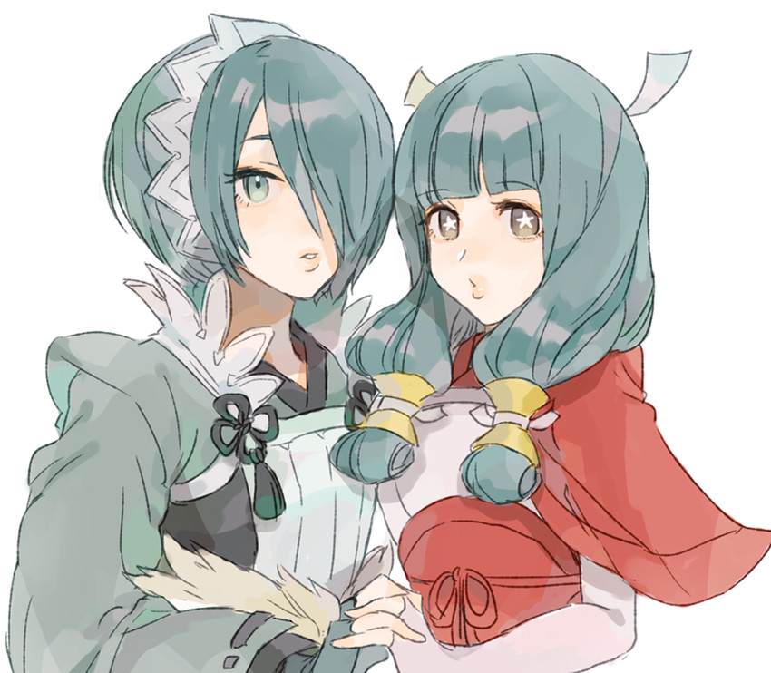 setsuna and mitama (fire emblem and 1 more) drawn by shourou_kanna