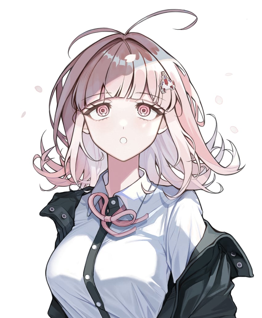 nanami chiaki (danganronpa and 2 more) drawn by hamu_(ishamu)