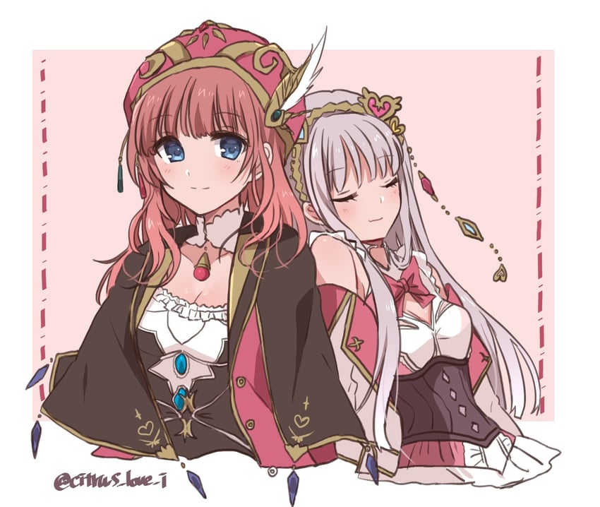 rorolina frixell and elmerulia frixell (atelier and 1 more) drawn by haruna_(citrus_love_i)