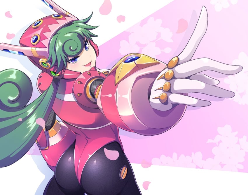 marino (mega man and 2 more) drawn by gyakutenndokei2