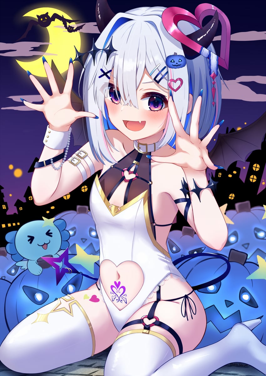 amane kanata and upao (hololive) drawn by banana_de_ikopon