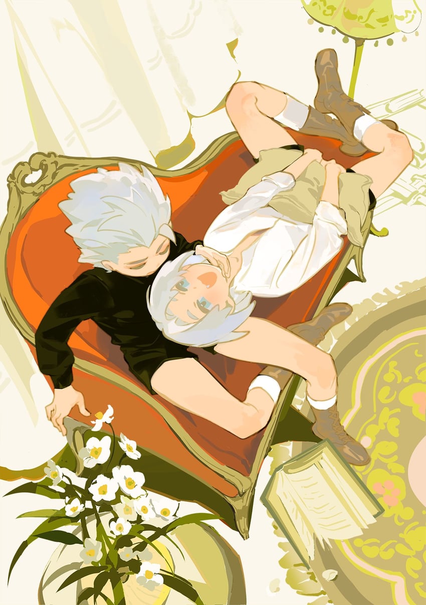 dante and vergil (devil may cry and 1 more) drawn by argentum_1121