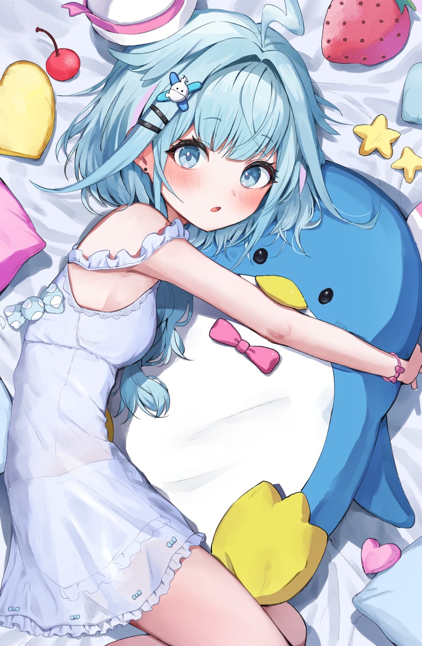 mizumiya su (hololive and 1 more) drawn by namama_(namama82)